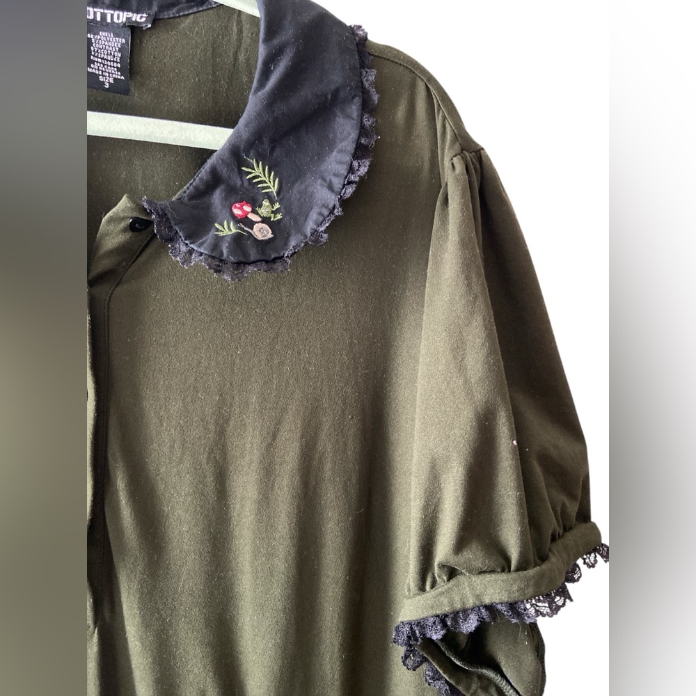 Hot Topic Dark Olive Women's dress - Picture 3 of 8